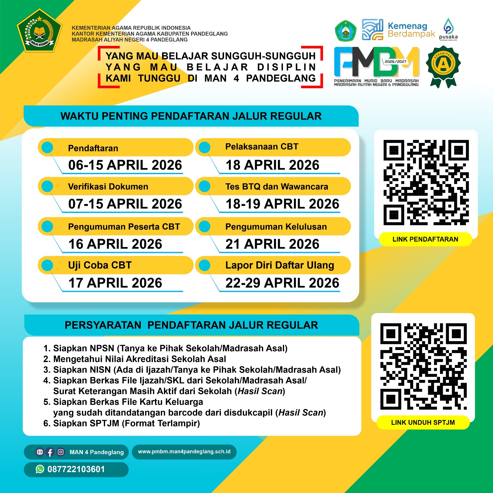 Persyaratan Pendaftaran